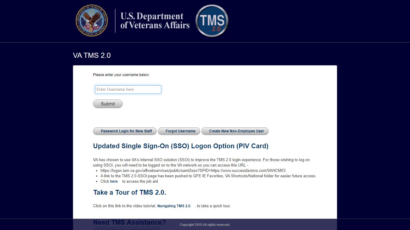 VA TMS 2.0 - Veterans Affairs